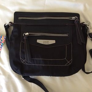 Tyler Rodan Black Crossbody Bag